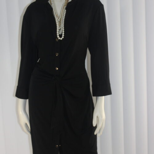 Shirt Dress / Ruched Front